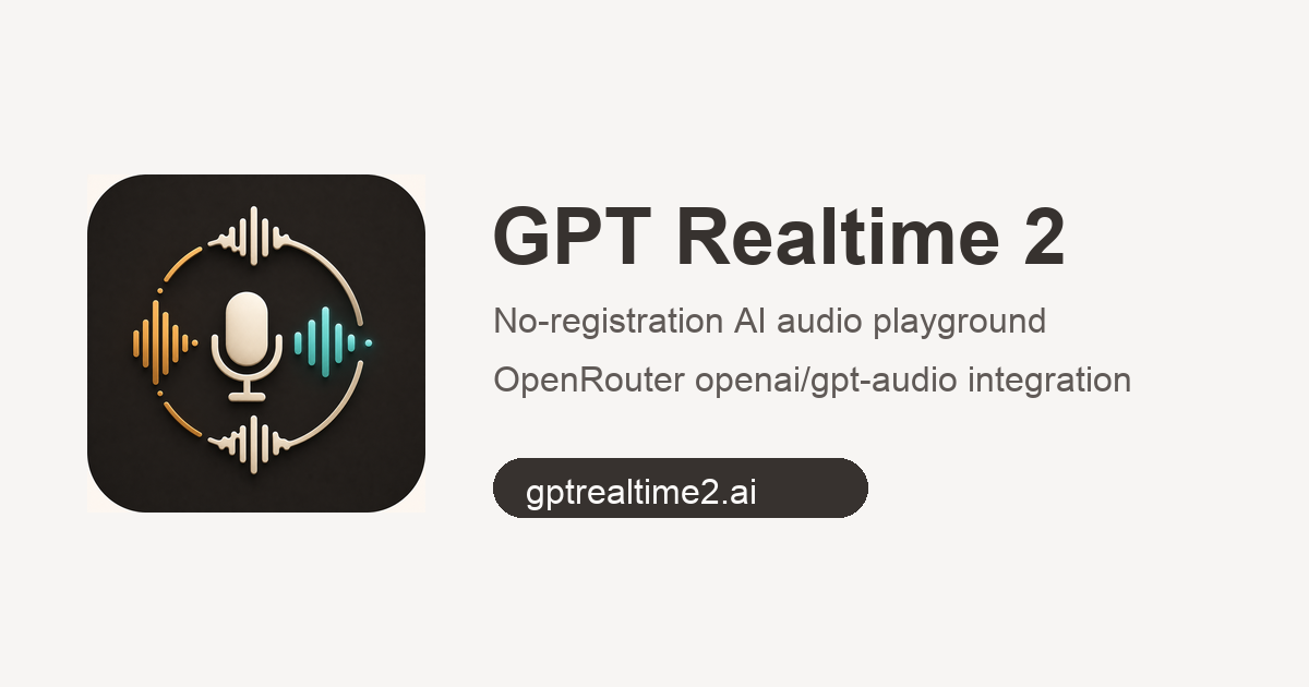 GPT Realtime 2 screenshot